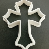 Формичка за сладки, резец - Кръст № 04