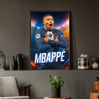 Плакат Kylian Mbappé (2023)