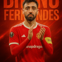 Плакат Bruno Fernandes