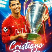 Плакат Cristiano Ronaldo (2008)