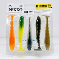 Nikko Winnow 95mm - Twitch Fishing Limited Mix Pack - Силиконова Примамка
