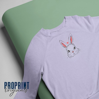 Дамски суичър с бродерия Зайче