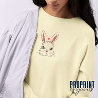 Дамски суичър с бродерия Зайче