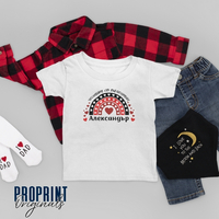 Бебешко боди за Св Валентин с име