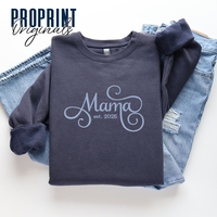 Суичър с бродерия 