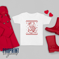 Комплект Тениски „Мама и аз“ – Ретро мече със сърце