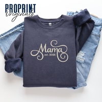 Суичър с бродерия 