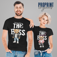 Комплект тениски за двойки – „The Boss & The Real Boss“