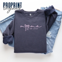 Суичър с бродерия 