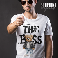 Комплект тениски за двойки – „The Boss & The Real Boss“