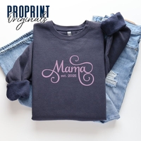 Суичър с бродерия 