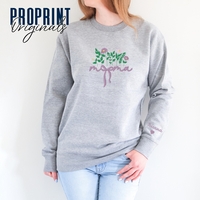 Суичър с бродерия 