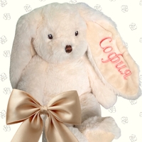 Зайче с бродерия име