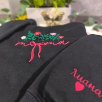 Суичър с бродерия 