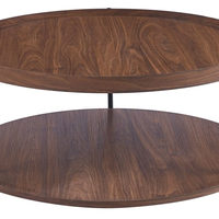 Холна маса ADRIANA - тъмен орех/черно