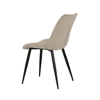 Трапезен стол К-351 - бежово/черно