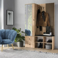 Портманто CALI Дъб артисан/черно