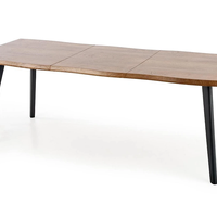 Трапезна маса DICKSON 120 разтегателна - натурален дъб/черно