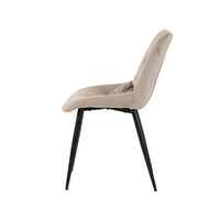 Трапезен стол К-351 - бежово/черно