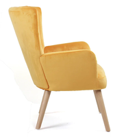 Фотьойл RANDY - оранжево/натурално