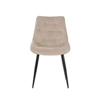 Трапезен стол К-351 - бежово/черно