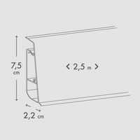 PVC Перваз Hi Line Prestige 106 Хикория