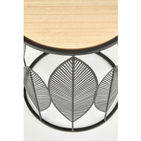 Комплект 2 холни маси FOLLA кръгли - 2 цвята