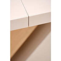 Трапезна маса BRANDON разтегателна - кашмир/дъб кремона