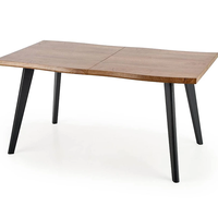 Трапезна маса DICKSON 150 разтегателна - натурален дъб/черно