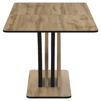 Трапезна маса NEPTUN разтегателна - дъб артисан/черно