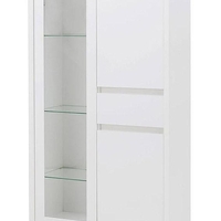 Витрина ниска ERDEN WIT 2D1W1S бяло