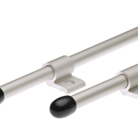 Комплект алуминиеви държачи за мокет 2бр 1.2м – шампанско