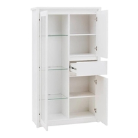 Витрина ниска ERDEN WIT 2D1W1S бяло