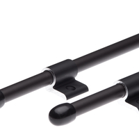 Комплект алуминиеви държачи за мокет 2бр 1.2м – кафяв