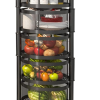 Домакински органайзер подвижен кръгъл