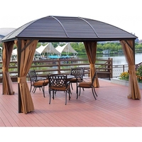 Градинска пергола с алуминиева конструкция