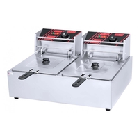 Двоен професионален фритюрник 2х8 литра