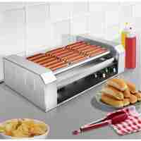 Хот дог ролер със 7 тръби