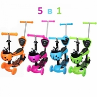 Тротинетка 5в1 калинка