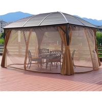 Градинска пергола с алуминиева конструкция