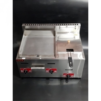 Газова скара с фритюрник