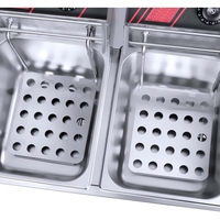 Двоен професионален фритюрник 2х8 литра