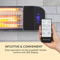 Стенен инфрачервен нагревател 2400W