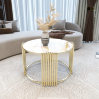 Маса за кафе холна стъклена