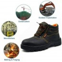 Работни обувки боти с метално бомбе