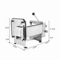 Машина за рязане на кубчета за зеленчуци и плодове - електрическа професионална
