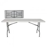 Сгъваема маса за кетъринг и градина 180x75см