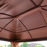 Градинска пергола с алуминиева конструкция