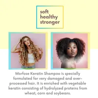 Morfose Keratin шампоан за възстановяване и подхранване на косата, 1000мл