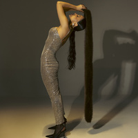 DIAMONDS ARE FOREVER  дълга рокля